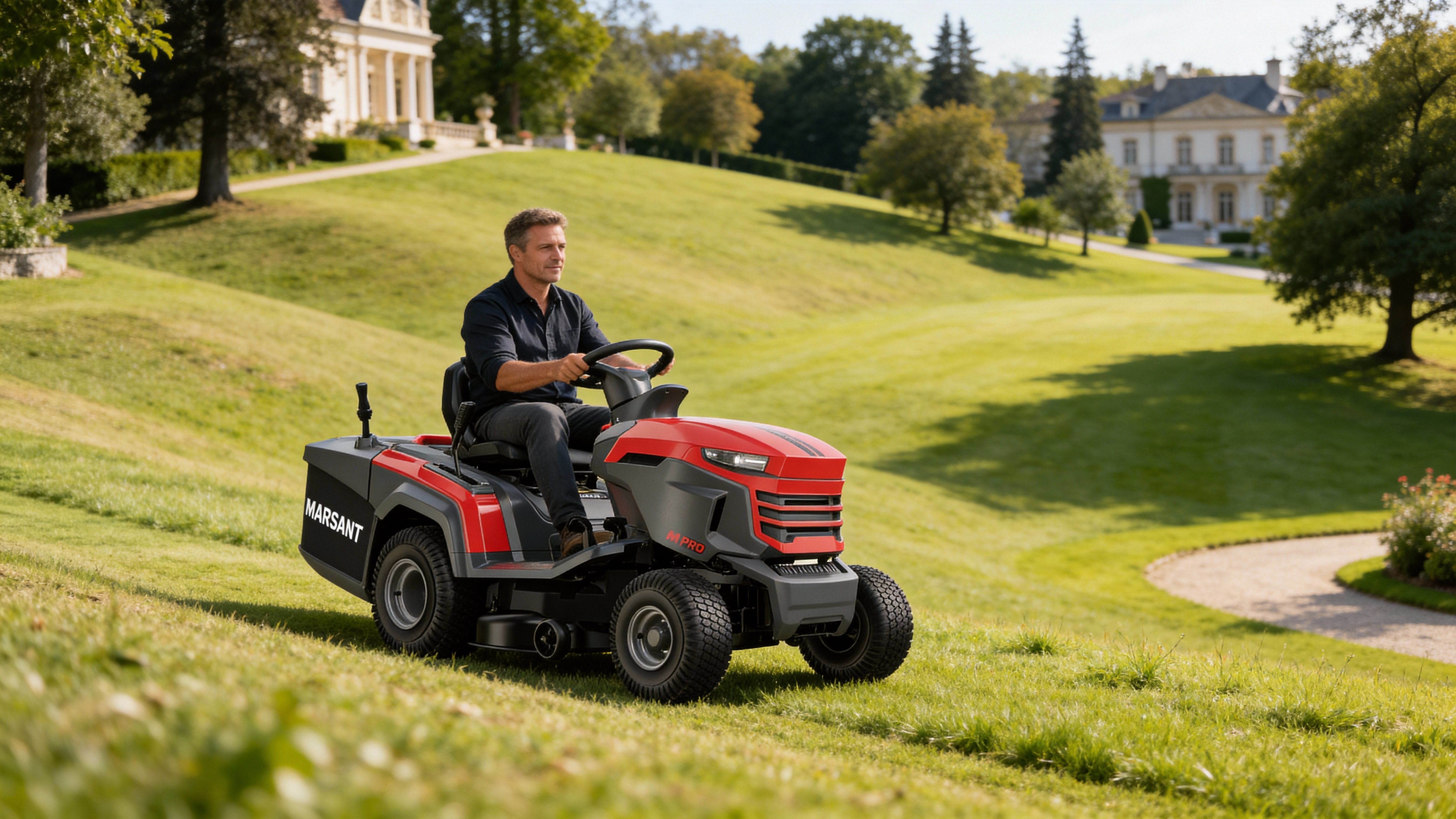 Operating the 37-inch Hybrid Garden Tractor: Gas Power Meets Electric Drive
